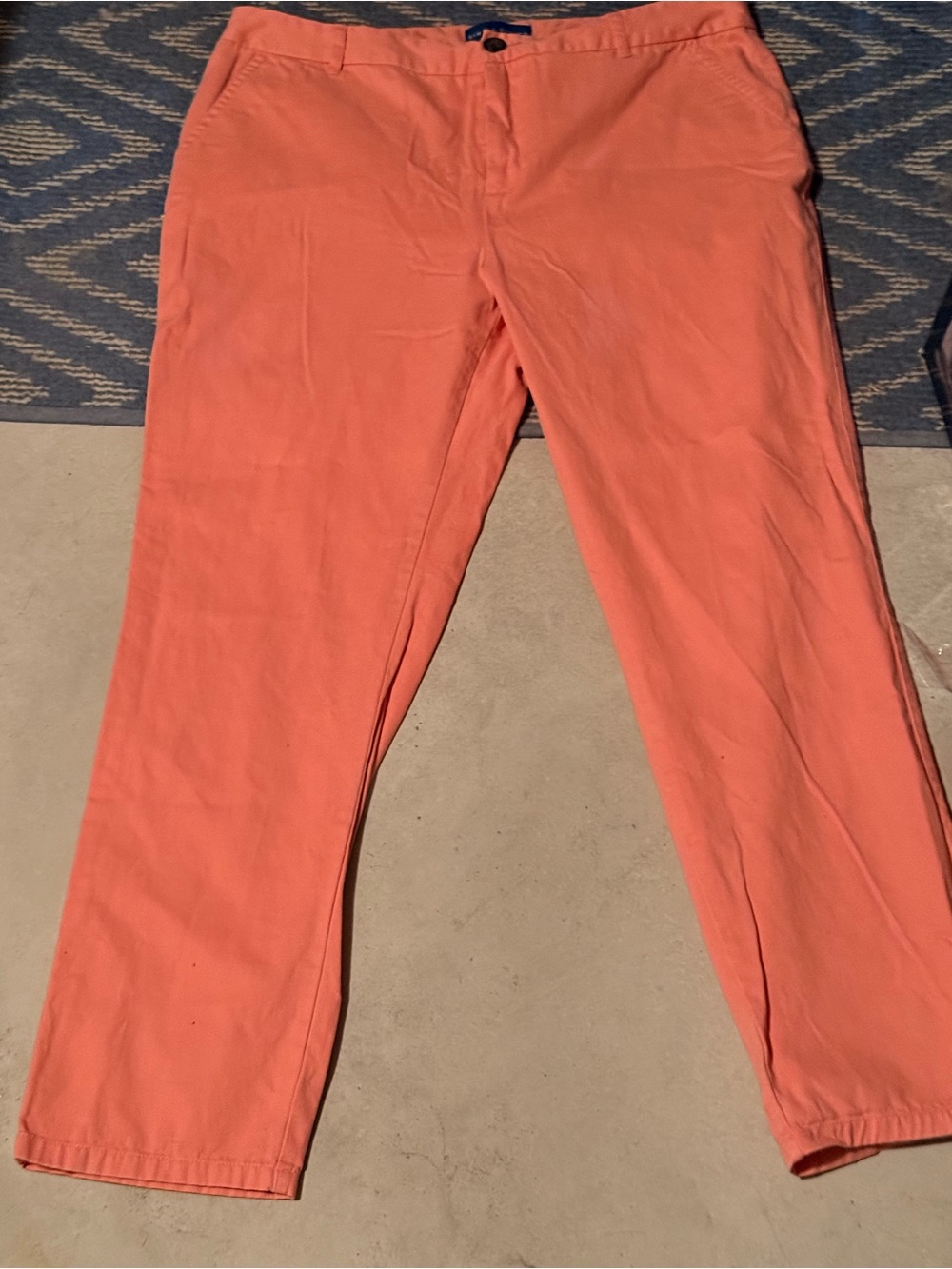 Simply Styled Vibrant Coral Trousers